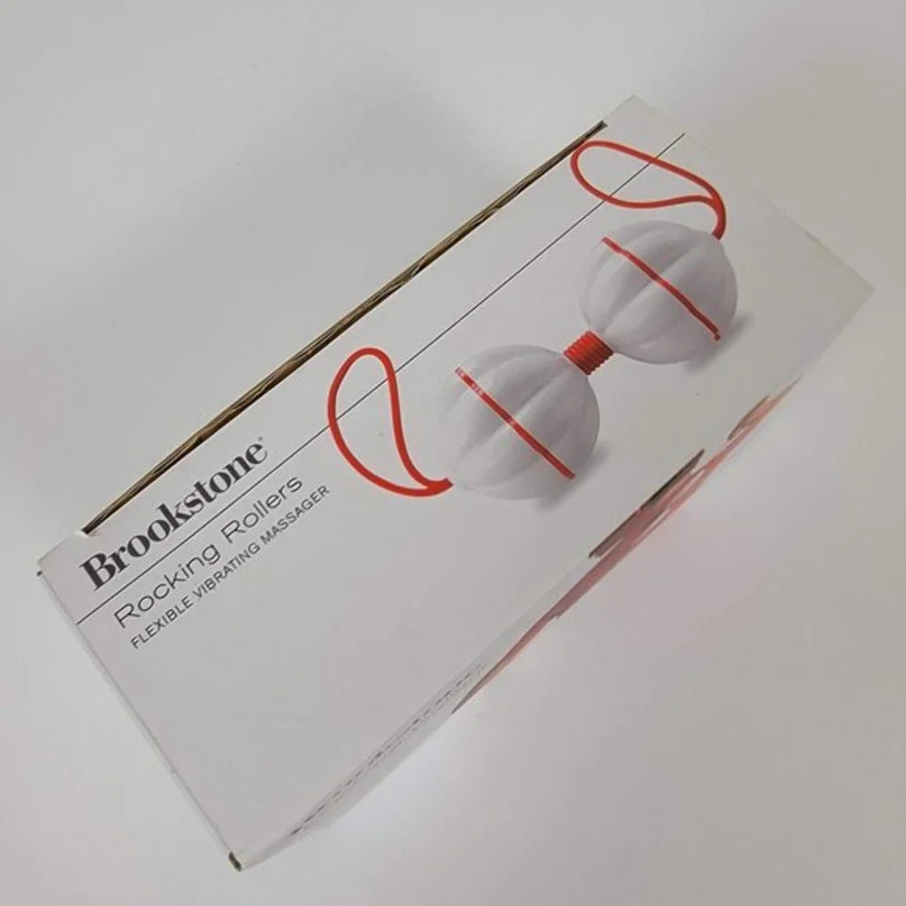 Brookstone Rocking Roller Vibrating Massager - Picture 2 of 6